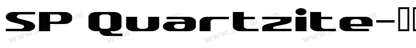 SP Quartzite字体转换